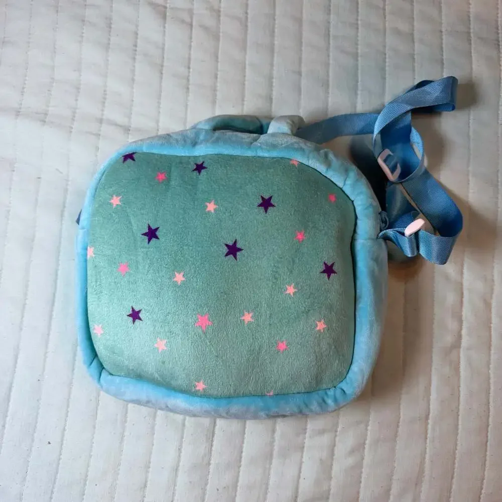 Plush Unicorn Crossbody Bag with 5 Mini Unicorn and Animal Stuffed Toys